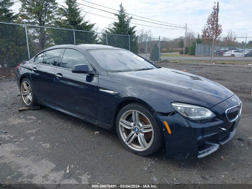 2014 BMW 640I GRAN COUPE XI GRAN COUPE - WBA6B8C54EDZ72773