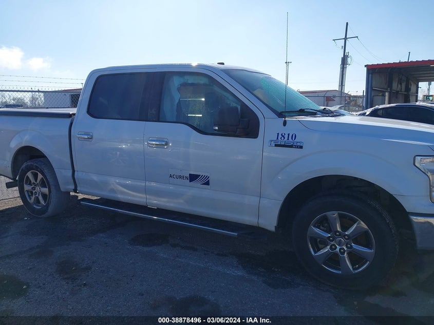 VIN 1FTEW1CP3JFC52133 2018 FORD F-150 XLT