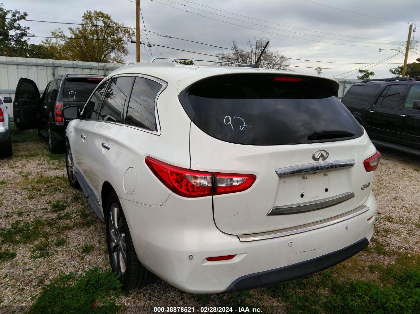 2014 Infiniti Qx60 VIN: 5N1AL0MM4EC531311 Lot: 38878521