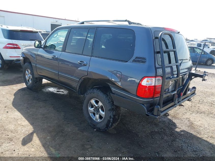 2004 Lexus Lx 470 VIN: JTJHT00W943546294 Lot: 38878566