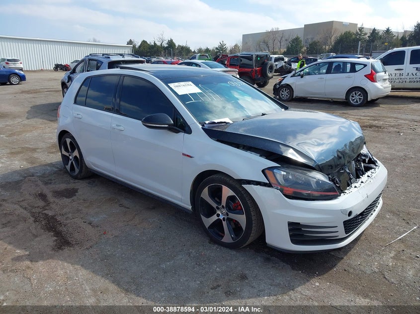 2016 VOLKSWAGEN GOLF GTI SE 4-DOOR - 3VW4T7AU9GM018357