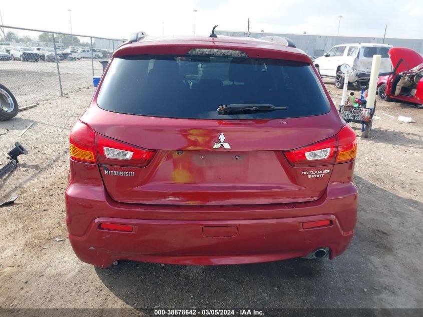 2013 Mitsubishi Outlander Sport Le VIN: 4A4AP5AU5DE025198 Lot: 38878642