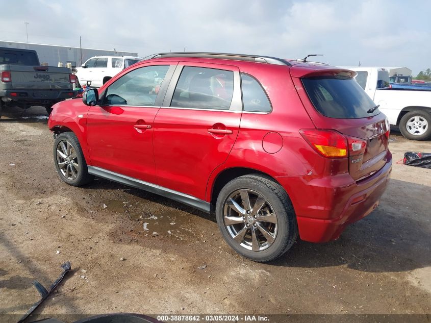 2013 Mitsubishi Outlander Sport Le VIN: 4A4AP5AU5DE025198 Lot: 38878642