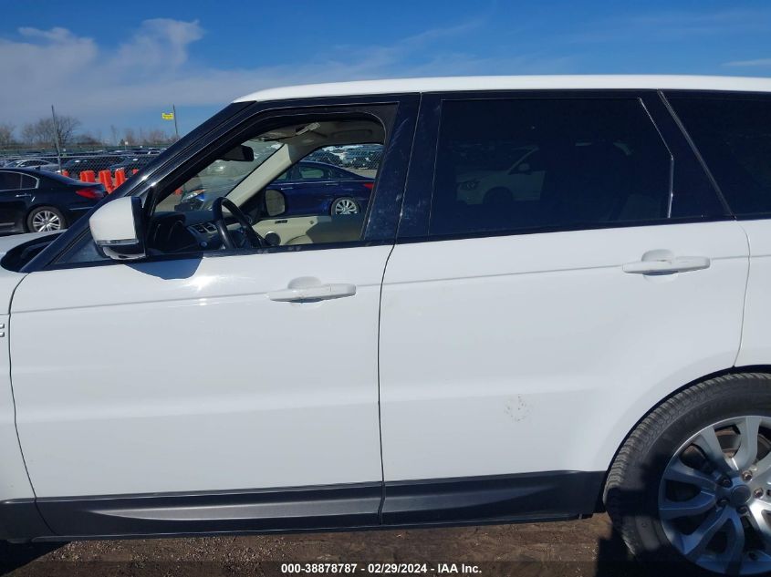 2014 Land Rover Range Rover Sport 3.0L V6 Supercharged Hse VIN: SALWR2WF1EA355874 Lot: 38878787