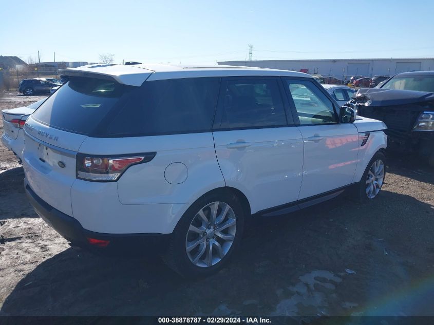 2014 Land Rover Range Rover Sport 3.0L V6 Supercharged Hse VIN: SALWR2WF1EA355874 Lot: 38878787