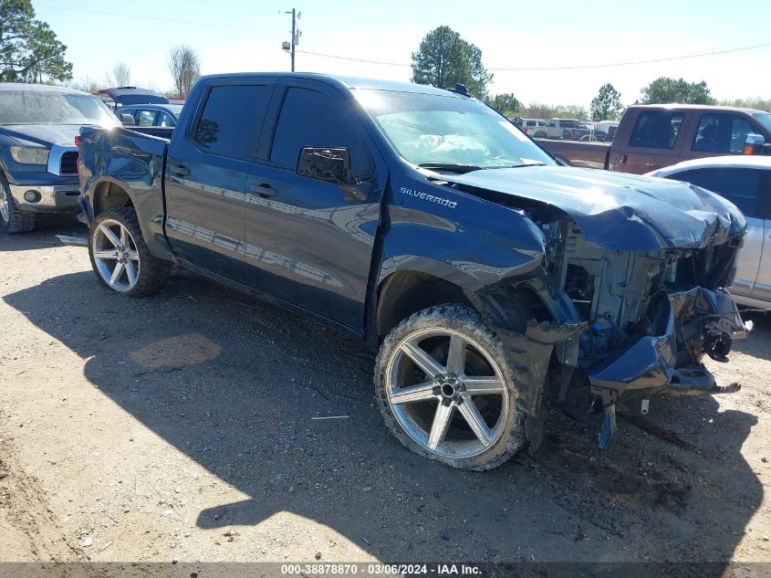 2021 Chevrolet Silverado 1500 2Wd Short Bed Custom VIN: 3GCPWBEK7MG192585 Lot: 38878870