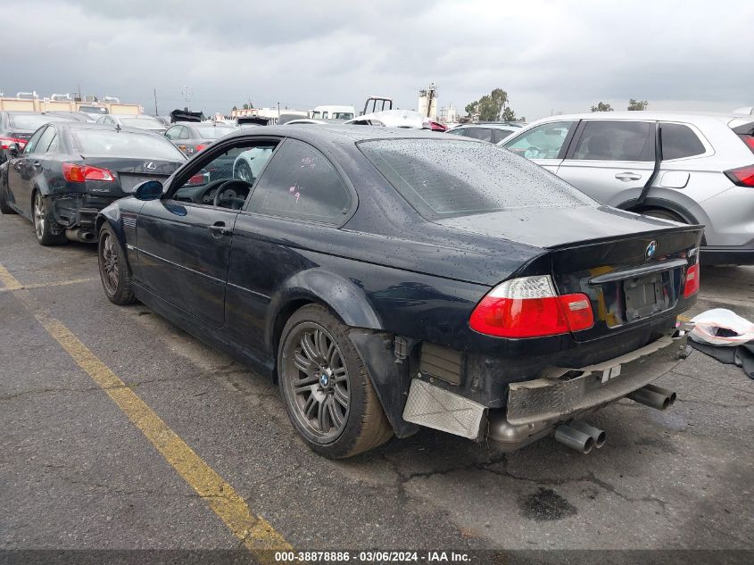 2004 BMW M3 VIN: WBSBL93454PN59438 Lot: 38878886