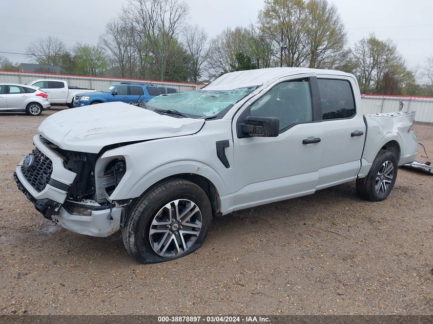 VIN 1FTEW1CP6PKF41569 2023 FORD F-150 XL
