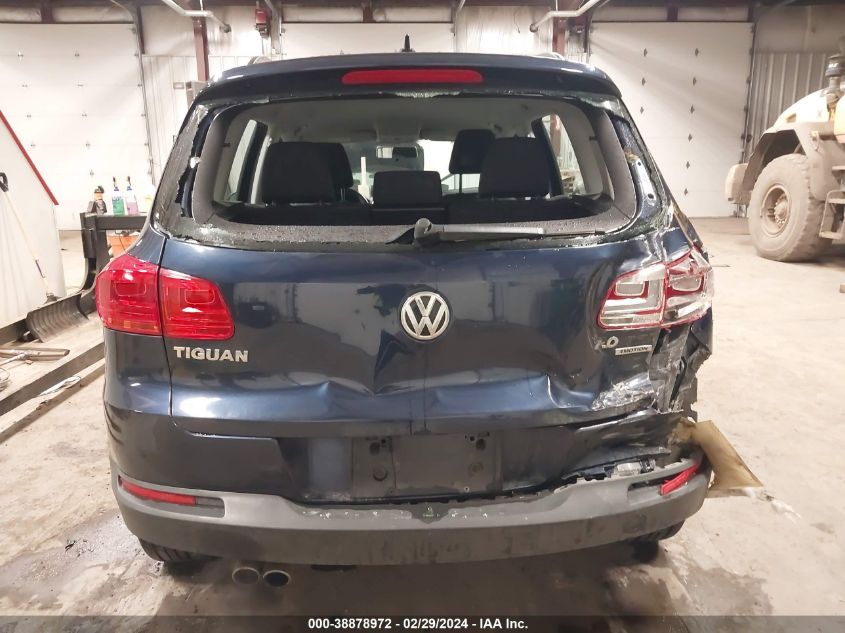 2015 Volkswagen Tiguan S VIN: WVGBV7AX9FW607840 Lot: 38878972