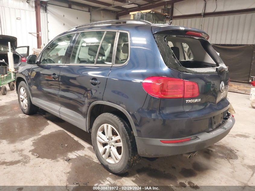 2015 Volkswagen Tiguan S VIN: WVGBV7AX9FW607840 Lot: 38878972