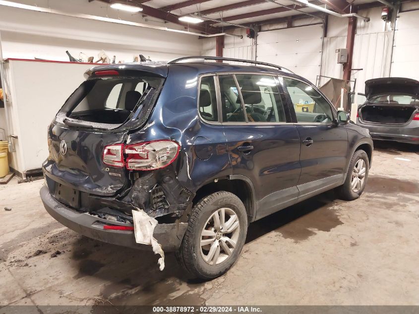 2015 Volkswagen Tiguan S VIN: WVGBV7AX9FW607840 Lot: 38878972