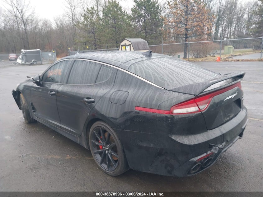 2022 Kia Stinger Gt2 VIN: KNAE55LC2N6119342 Lot: 38878996