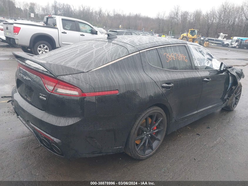 2022 Kia Stinger Gt2 VIN: KNAE55LC2N6119342 Lot: 38878996