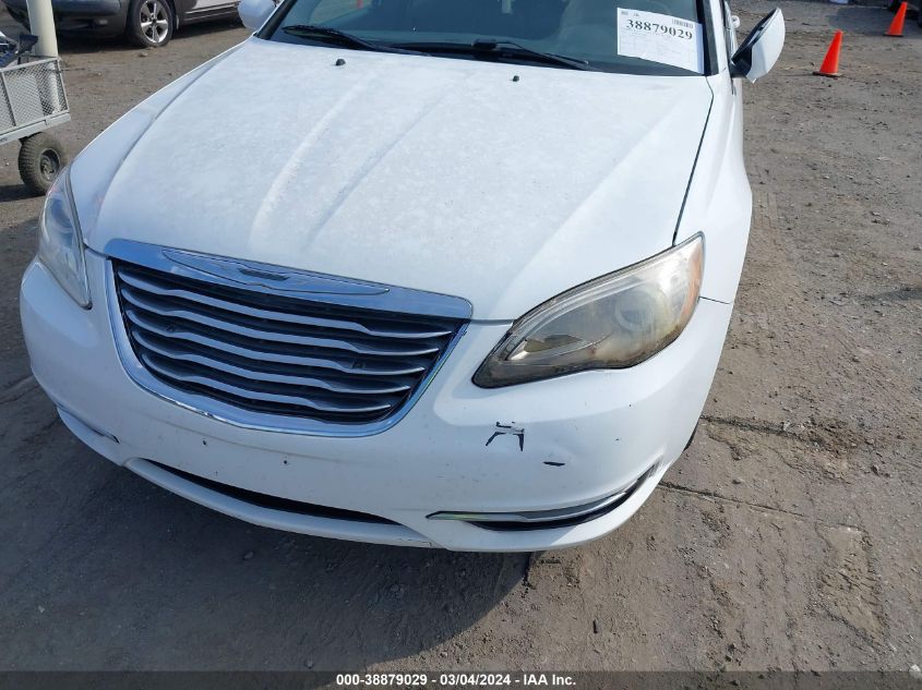 2013 Chrysler 200 Lx VIN: 1C3CCBAB4DN686217 Lot: 38879029