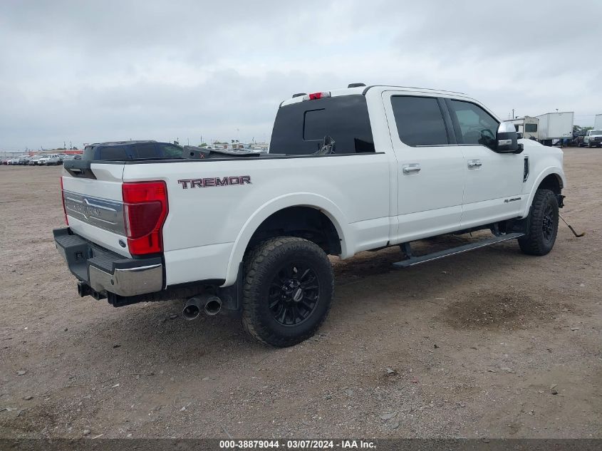 1FT8W3BT7NED87957 Ford F-350 KING RANCH 4