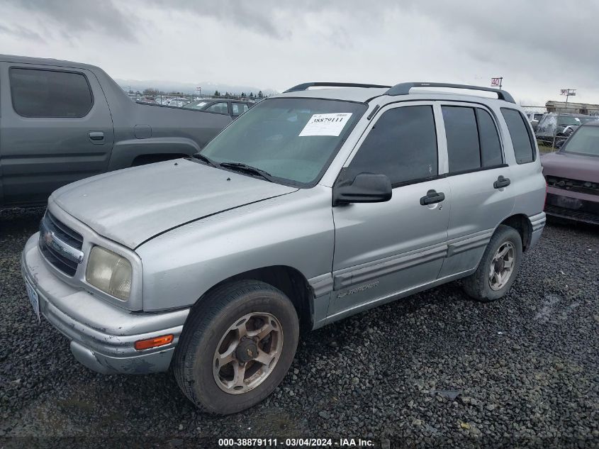 2001 Chevrolet Tracker Hard Top Base VIN: 2CNBE13C816929962 Lot: 38879111