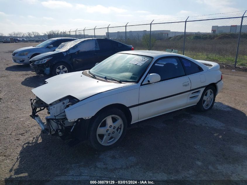 1993 Toyota Mr2 VIN: JT2SW21M3P0019391 Lot: 38879129