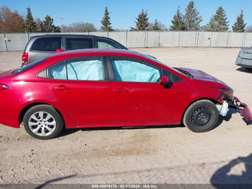 2020 Toyota Corolla Le VIN: 5YFEPRAE0LP018198 Lot: 38879176