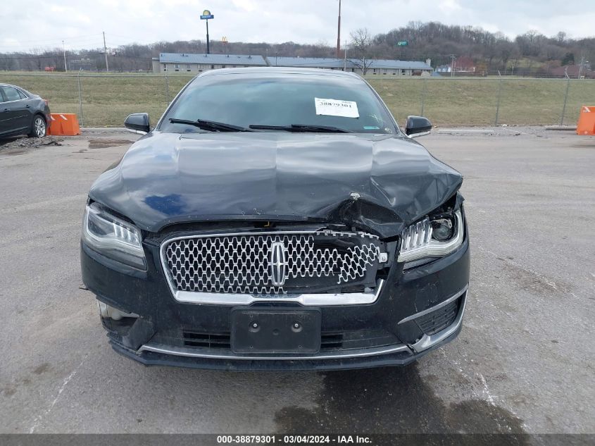 2017 Lincoln Mkz Hybrid Reserve VIN: 3LN6L5MU6HR637798 Lot: 38879301