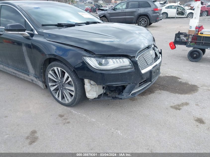 2017 Lincoln Mkz Hybrid Reserve VIN: 3LN6L5MU6HR637798 Lot: 38879301