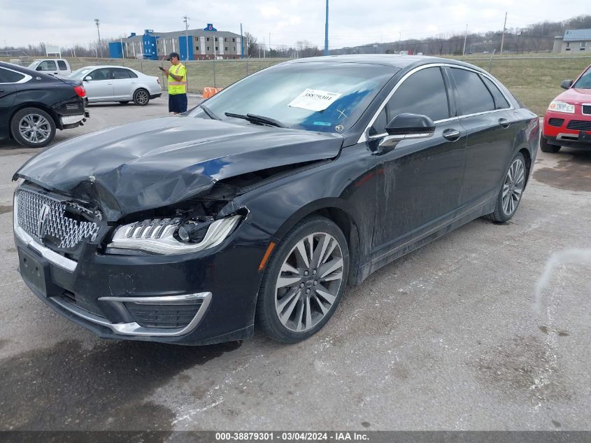 2017 Lincoln Mkz Hybrid Reserve VIN: 3LN6L5MU6HR637798 Lot: 38879301