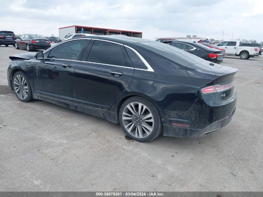 2017 Lincoln Mkz Hybrid Reserve VIN: 3LN6L5MU6HR637798 Lot: 38879301