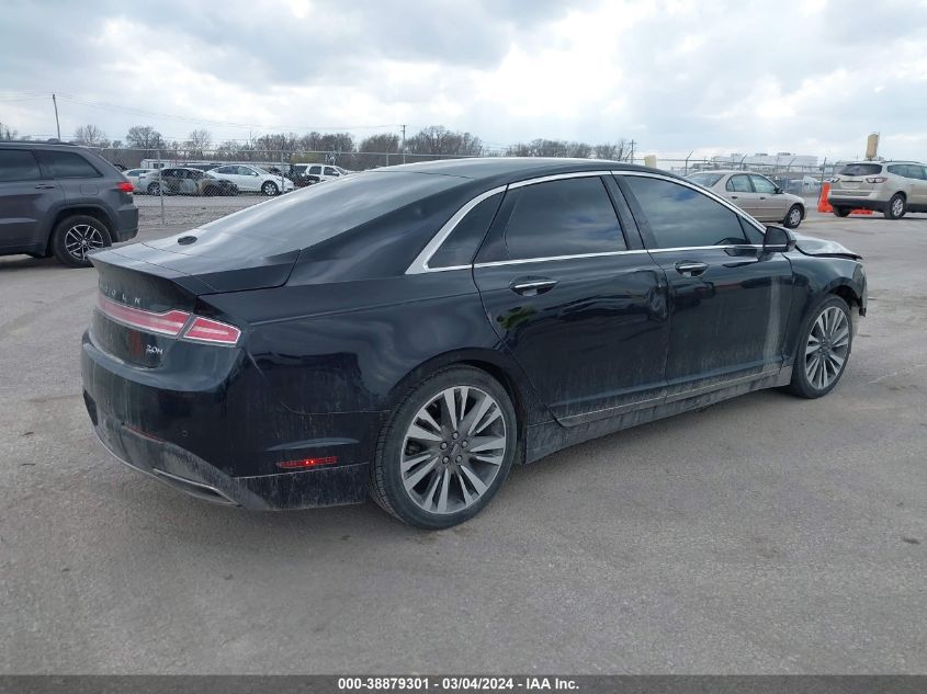 2017 Lincoln Mkz Hybrid Reserve VIN: 3LN6L5MU6HR637798 Lot: 38879301