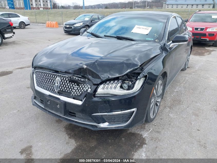 2017 Lincoln Mkz Hybrid Reserve VIN: 3LN6L5MU6HR637798 Lot: 38879301