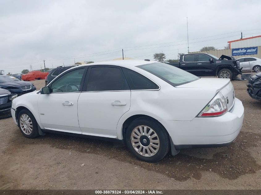 2008 Mercury Sable VIN: 1MEHM40WX8G625056 Lot: 38879324