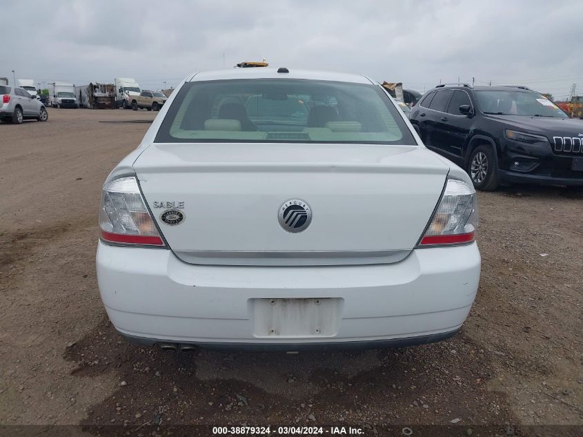 2008 Mercury Sable VIN: 1MEHM40WX8G625056 Lot: 38879324