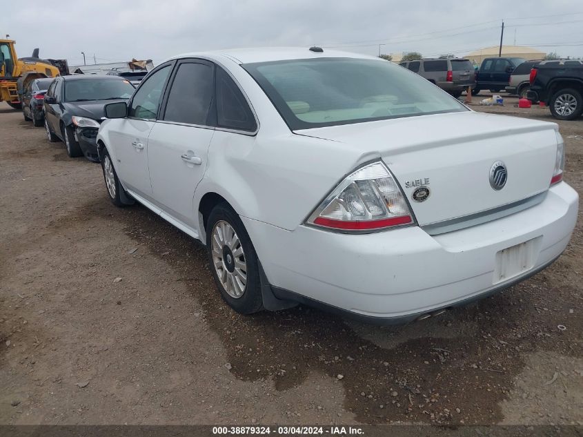 2008 Mercury Sable VIN: 1MEHM40WX8G625056 Lot: 38879324