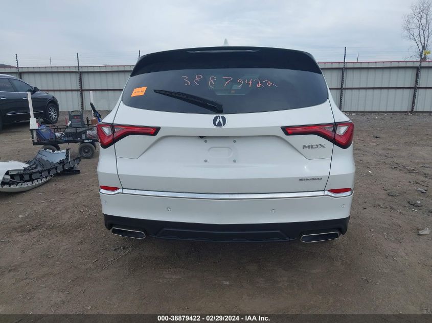 5J8YE1H46NL015563 2022 Acura Mdx Technology Package