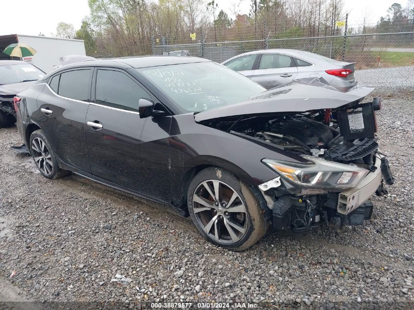 2016 Nissan Maxima 3.5 S VIN: 1N4AA6AP6GC436172 Lot: 38879577