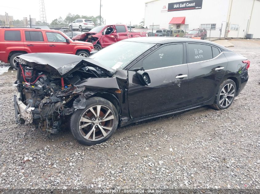 2016 Nissan Maxima 3.5 S VIN: 1N4AA6AP6GC436172 Lot: 38879577