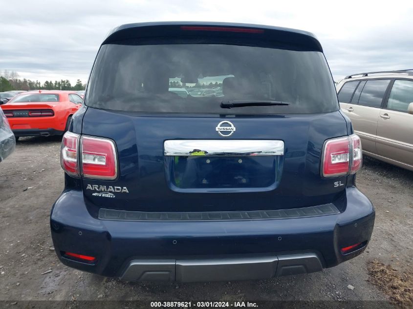 2020 Nissan Armada Sl 2Wd VIN: JN8AY2ND5L9108963 Lot: 38879621