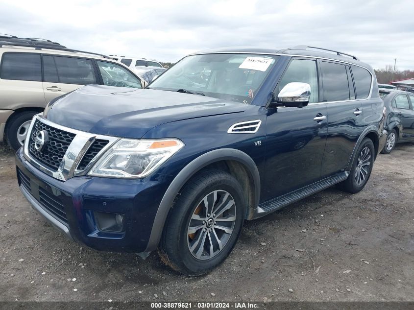 2020 Nissan Armada Sl 2Wd VIN: JN8AY2ND5L9108963 Lot: 38879621