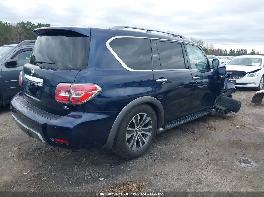 2020 Nissan Armada Sl 2Wd VIN: JN8AY2ND5L9108963 Lot: 38879621