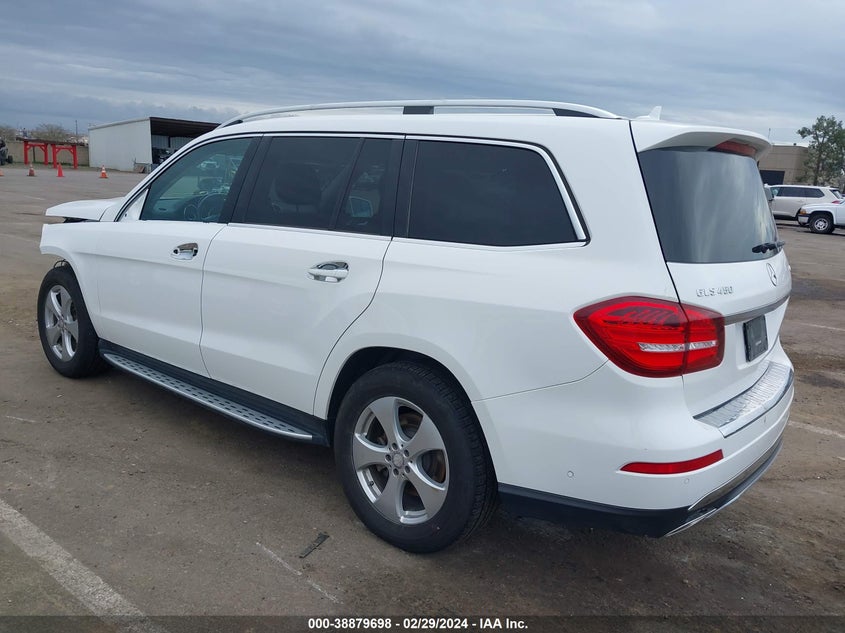 2017 Mercedes-Benz Gls 450 4Matic VIN: 4JGDF6EE8HA752165 Lot: 38879698