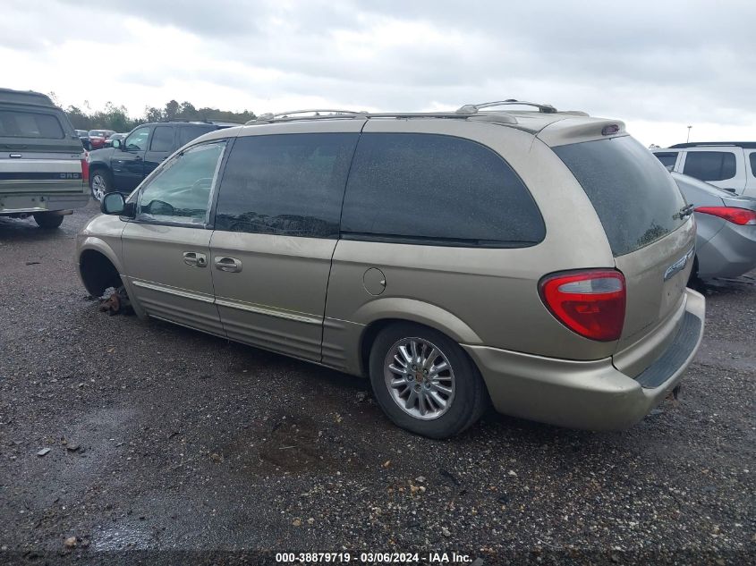 2002 Chrysler Town & Country Limited VIN: 2C8GP64L72R621924 Lot: 38879719