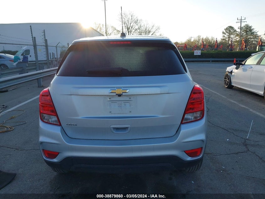 VIN KL7CJKSB1MB302070 2021 CHEVROLET TRAX FWD LS