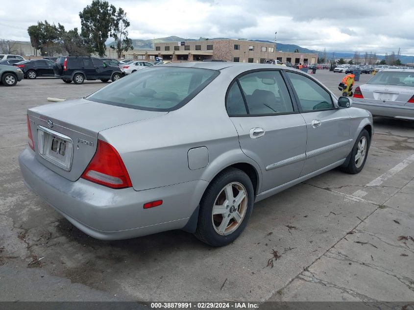 2005 Suzuki Verona Ex VIN: KL5VM56L05B151124 Lot: 38879991