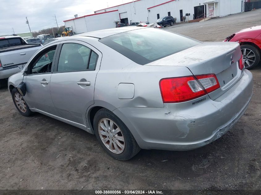 2012 Mitsubishi Galant Fe VIN: 4A32B2FF3CE022072 Lot: 38880056