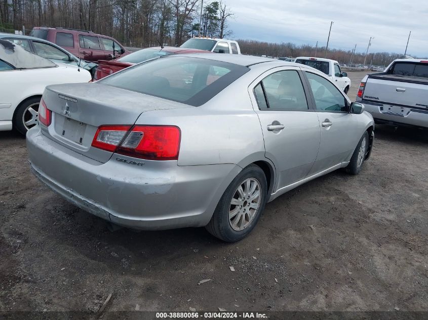 2012 Mitsubishi Galant Fe VIN: 4A32B2FF3CE022072 Lot: 38880056