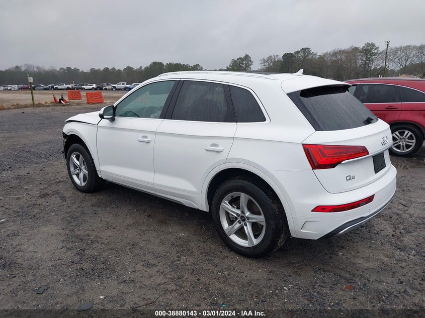 2023 AUDI Q5 2.0L I-4 DI, DOHC, V(VIN: WA1ABAFY3P2127724