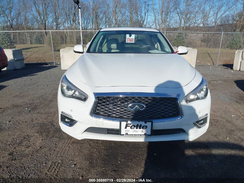 2020 Infiniti Q50 Luxe Awd VIN: JN1EV7AR6LM252557 Lot: 40712093