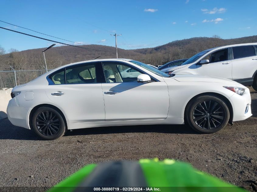 2020 Infiniti Q50 Luxe Awd VIN: JN1EV7AR6LM252557 Lot: 40712093