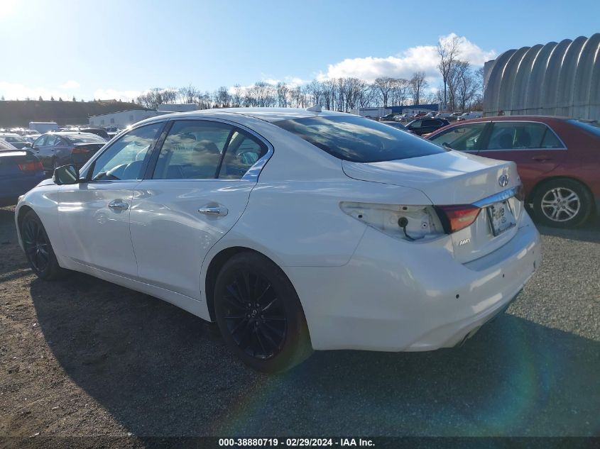 2020 Infiniti Q50 Luxe Awd VIN: JN1EV7AR6LM252557 Lot: 40712093