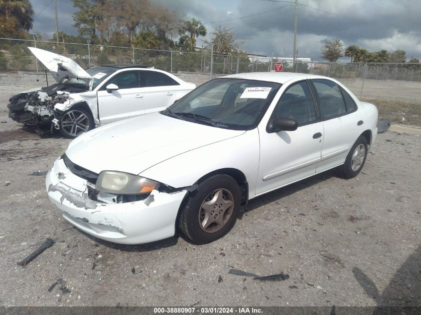 2004 Chevrolet Cavalier VIN: 1G1JC54F647298017 Lot: 38880907