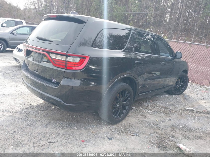 2016 DODGE DURANGO SXT - 1C4RDJAG6GC302043