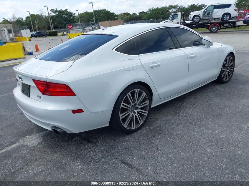 2012 Audi A7 Premium VIN: WAUSGAFC8CN017502 Lot: 38880913